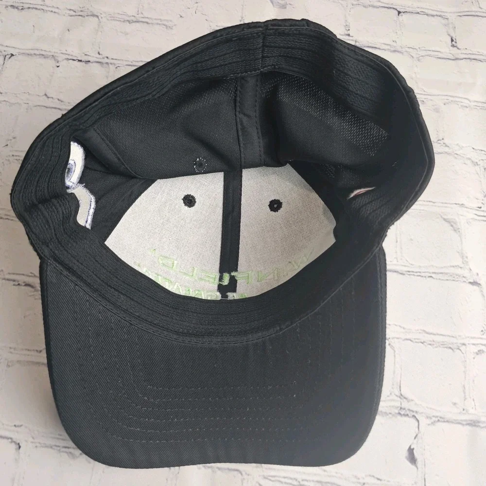 Richard Petty Motorsports Baseball Hat Stretch Black NASCAR Embroidered Winfield